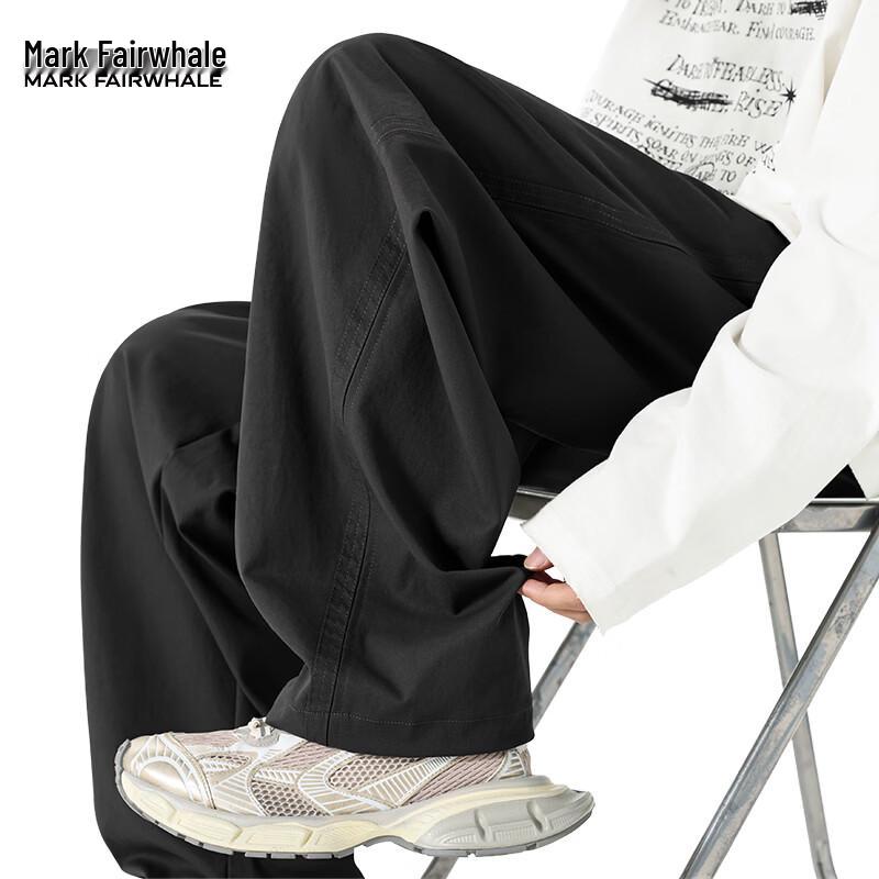 Mark Fairwhale Men's Straight Loose Fit Cargo Pants