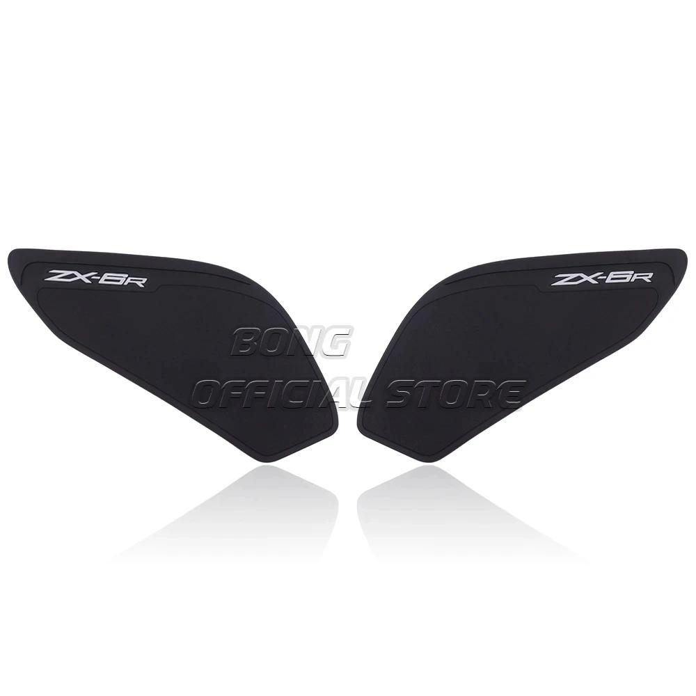ZX-6R 2024 Motorcycle Sticker Anti Slip Fuel Tank Pad Non-Side Waterproof For Kawasaki Ninja ZX6R