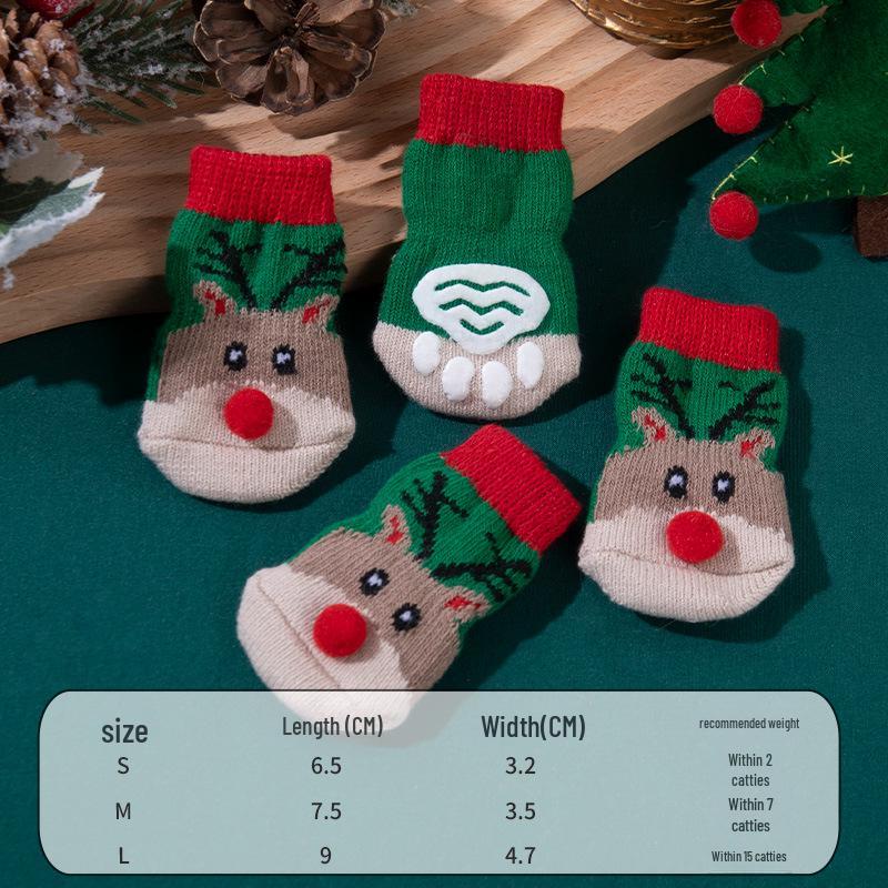 Anti-Scratch Teddy Dog & Cat Socks - Protects Against Dirt and Scratches