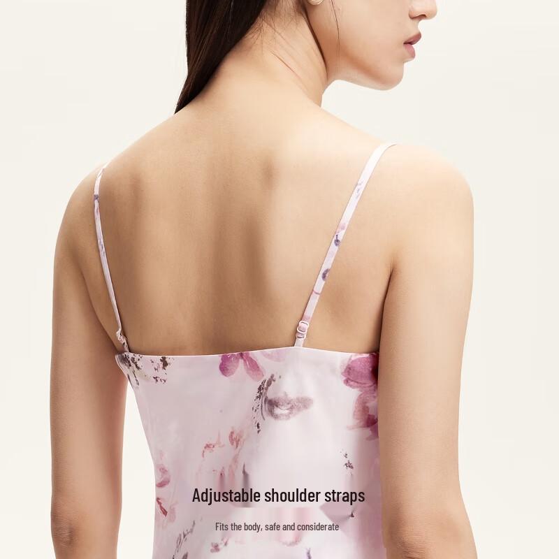 VEROMODA 2025 Summer Lustrous Print Adjustable Strap Dress