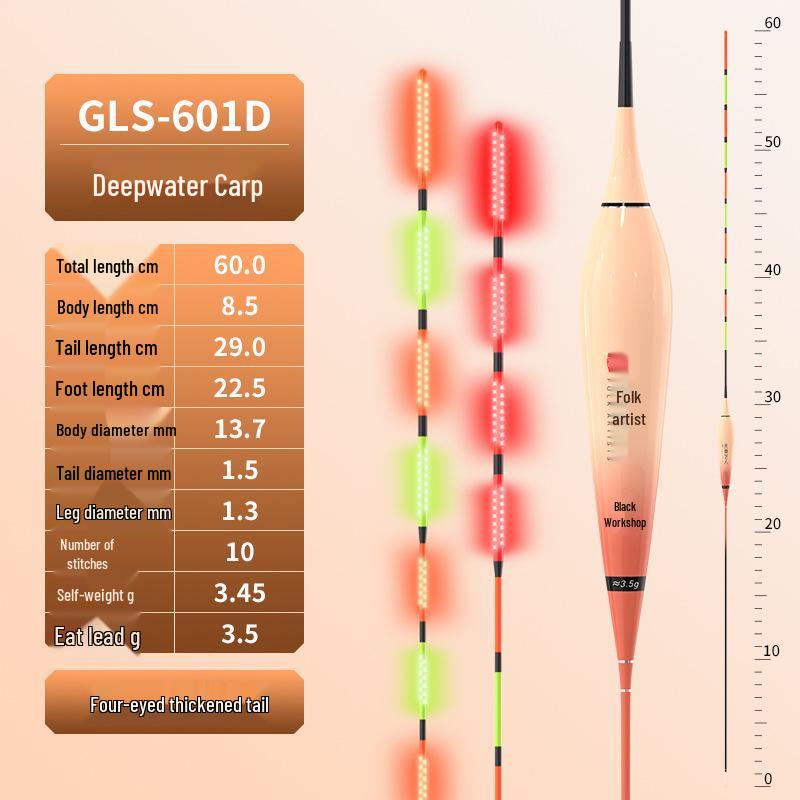 LED Night Glow Float for Silver and Bighead Carp Fishing