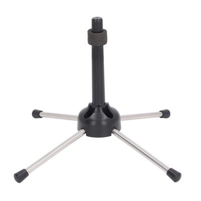 Clarinet Stand Foldable 4 Leg Stable Support Anti Slip Clarinet Stand Holder for Oboe Flute Wind Instrument