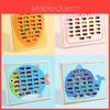 Montessori Childrens Ninein One Wooden Puzzle Storage Box With Features For Early Education
