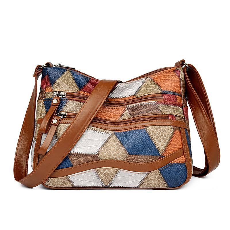 Stylish Multi-layer Casual Messenger Bag