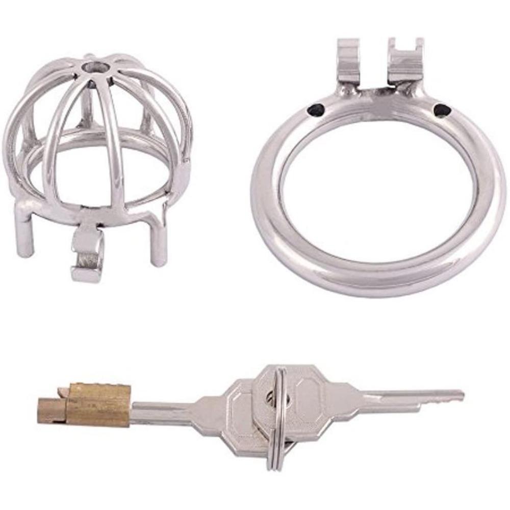 Male Chastity Lock Small 304 Stainless Steel Cock Cage