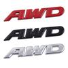 3D Metal Car Letters For AWD Logo Emblem Sticker Fender Trunk Badge Accessories