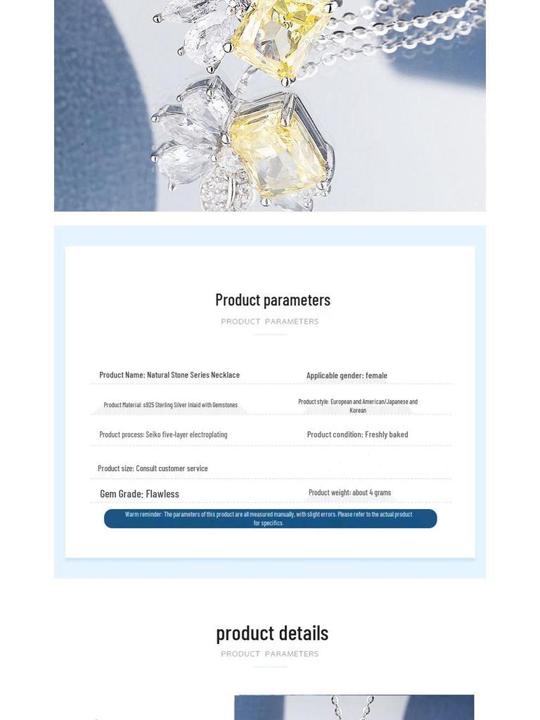 Sterling Silver Camellia Crystal Necklace: Versatile, High-End Clavicle Chain for Women, 2021 Style.