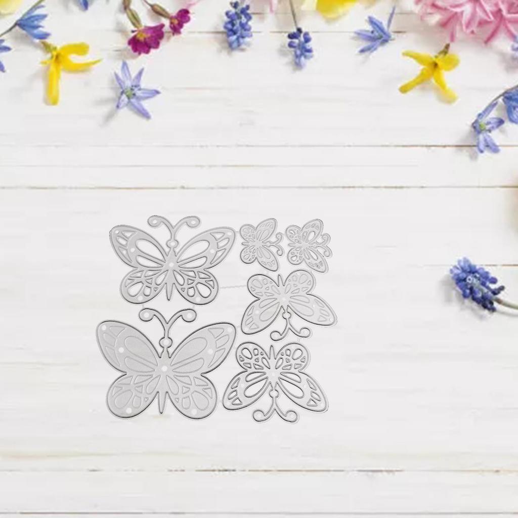 Butterfly Cutting Dies Butterfly Embossing Die Cuts Stencil Scrapbooking Template for Kid Adult Card Making DIY Crafts