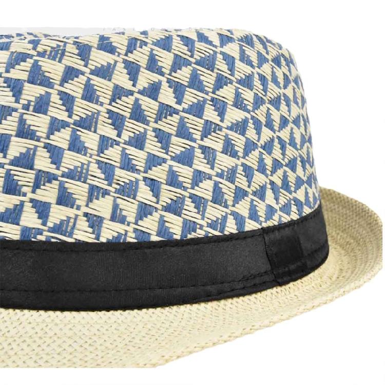 Straw Beach Hat Straw Fedora Hat Straw British Style Panama Hat Straw Panama