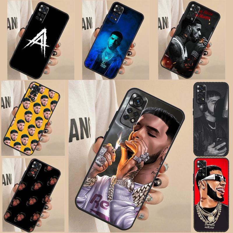 Anuel AA Case For Xiaomi Redmi Note 12 Pro 11 Pro 8 9 10 Pro Note 12S 10S 11S 10A 9C 10C 12C Cover