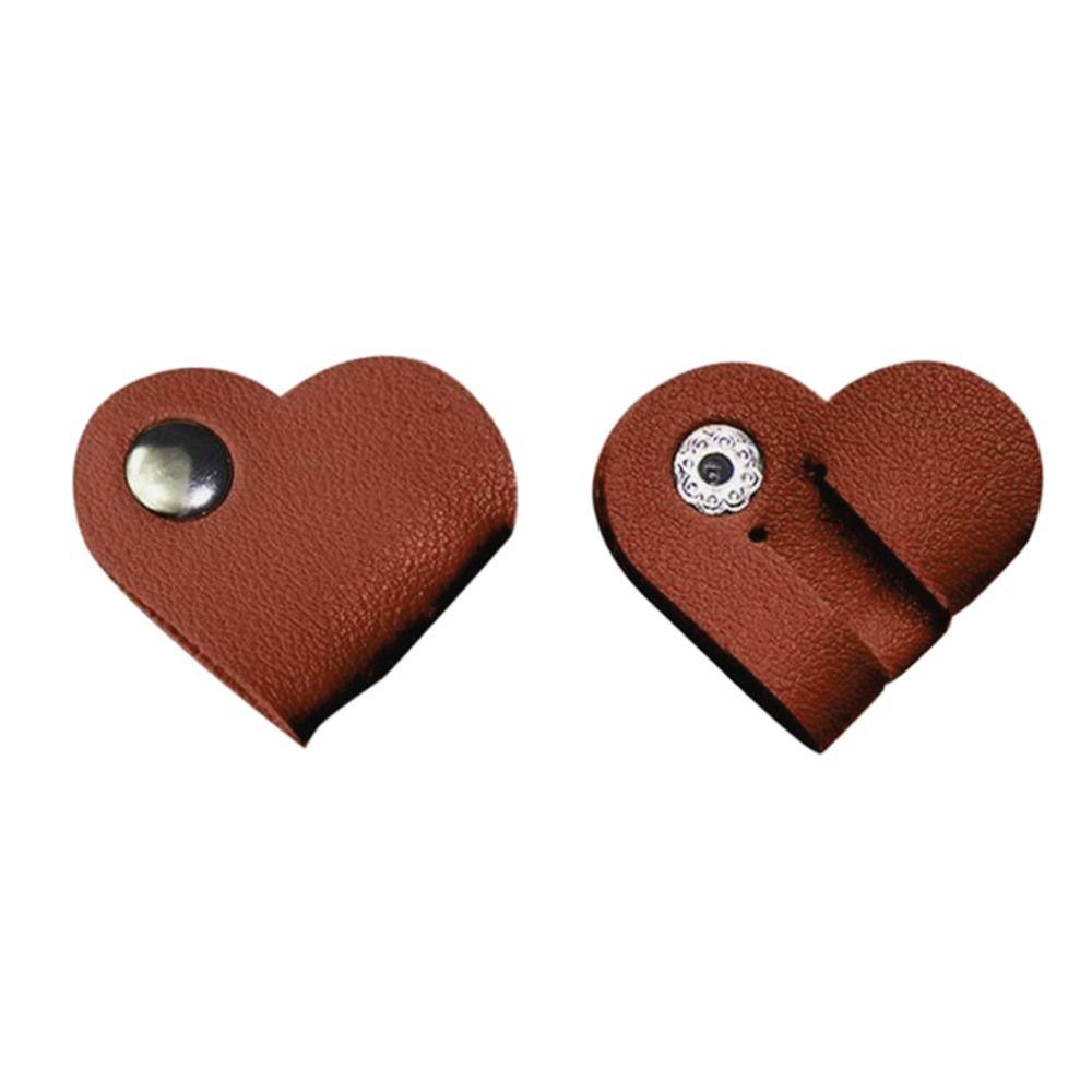 Leather Cable Winder Cord Organizer Winder Tie Cartoon Cable Management  Cable