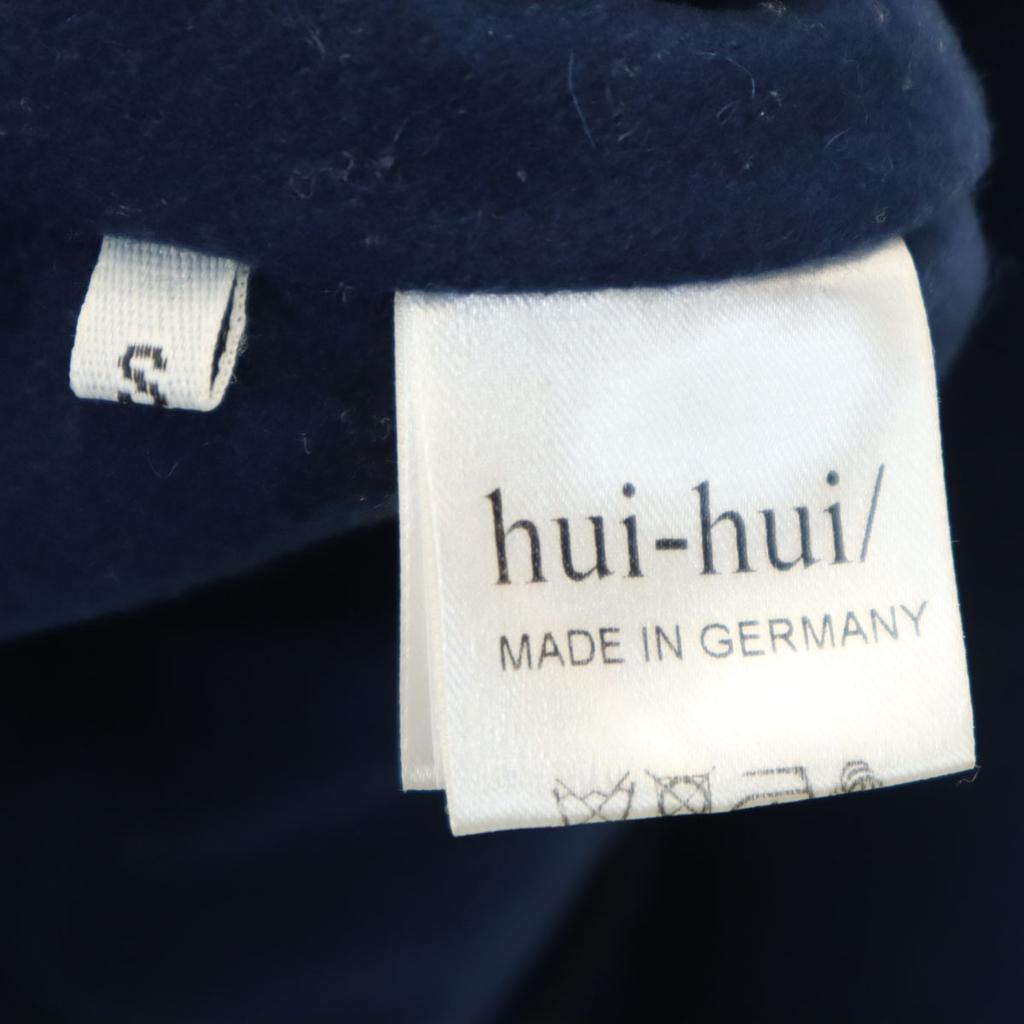 Hui-hui Made In Germany Wool Coat S Navy Women Used