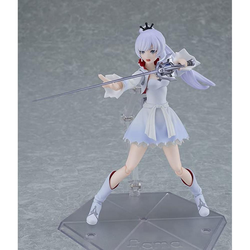 Figma RWBY Ice and Snow Empire Weiss Schnee figura móvel pintada de plástico sem escala