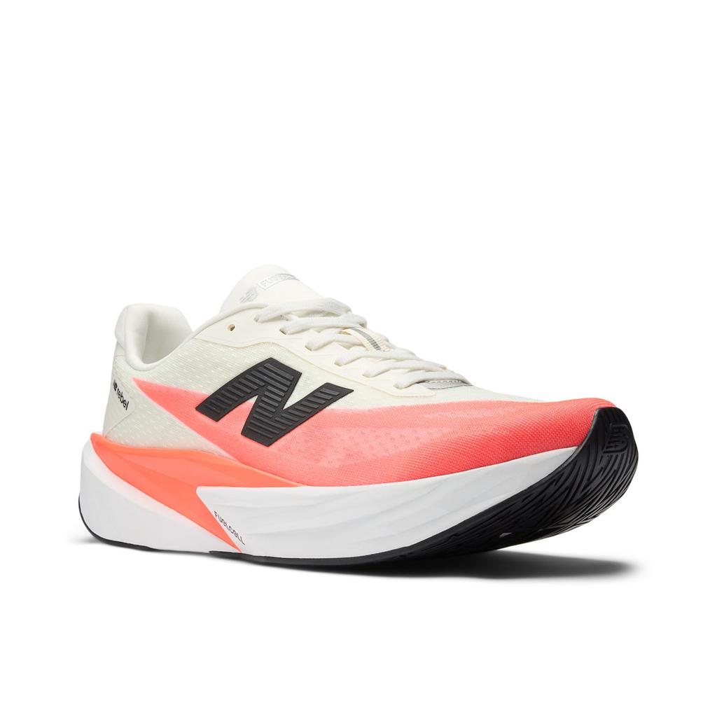 New Balance FuelCell Rebel v5 Men's Running Shoes LV5 White/Red 26.5 cm D Width