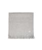 Nigaennikol Butterfly Embroidered Fringe Muffler_Gray