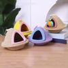 Handmade Weave Parrot Hammock Windproof Bird Hanging Bed Decorative Parrot Bed House  Small Animal