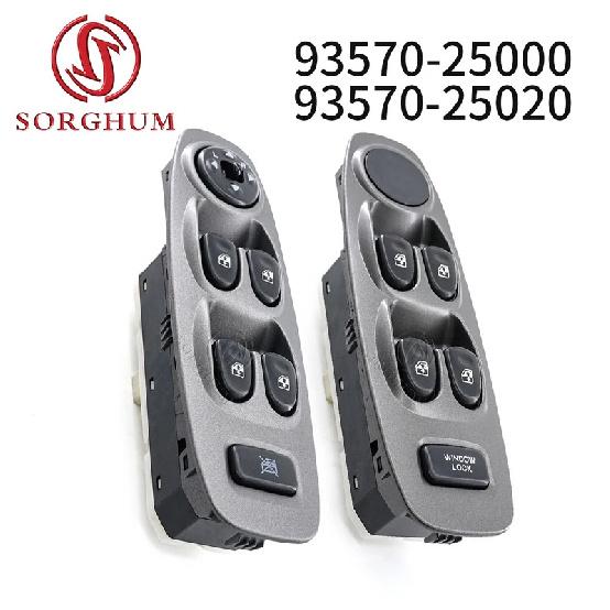 SORGHUM 93570-25000 93570-25020 For Hyundai Accent ll Car Master Electric Power Window Control Switch Button Left 93570-25000YN