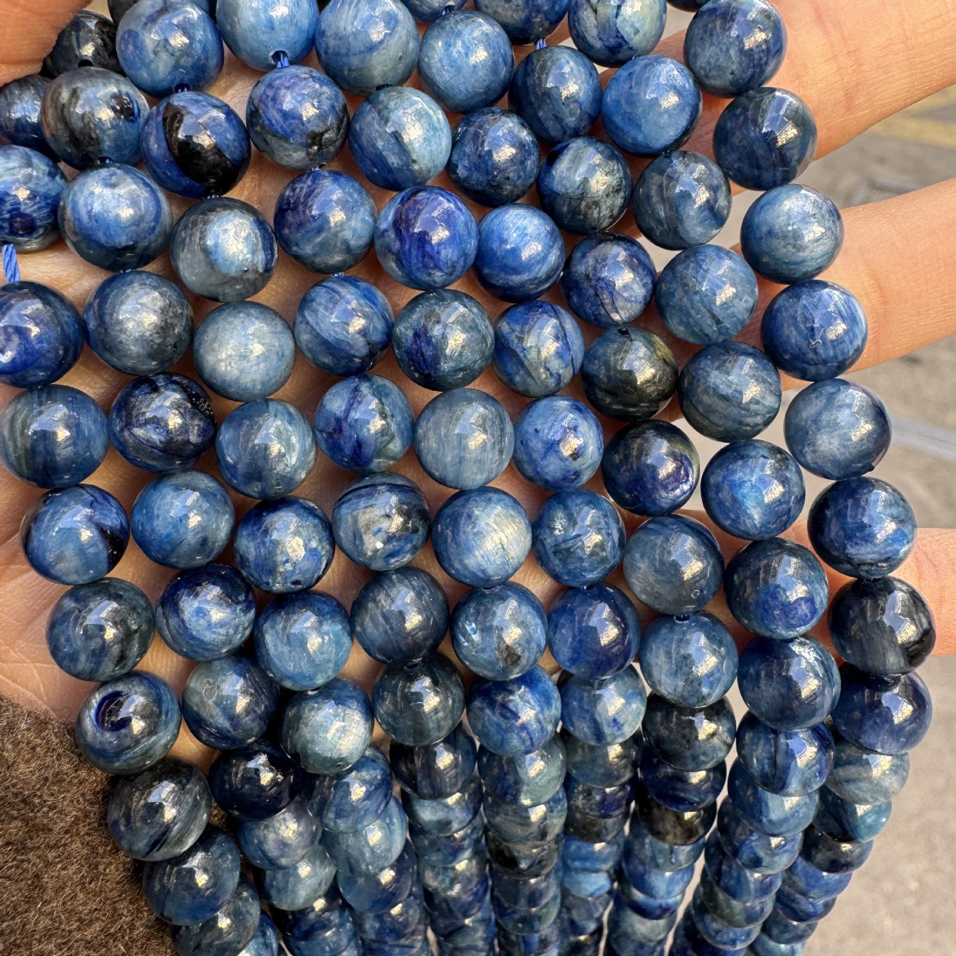 Blue Crystal Round Beads for DIY Jewelry & Bracelet Accessories