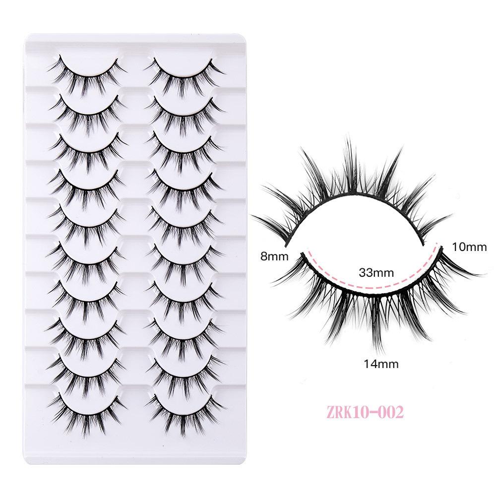 Barbie Comic Eyes False Eyelashes Daily Makeup Enlarges Eyes Natural Eyelashes