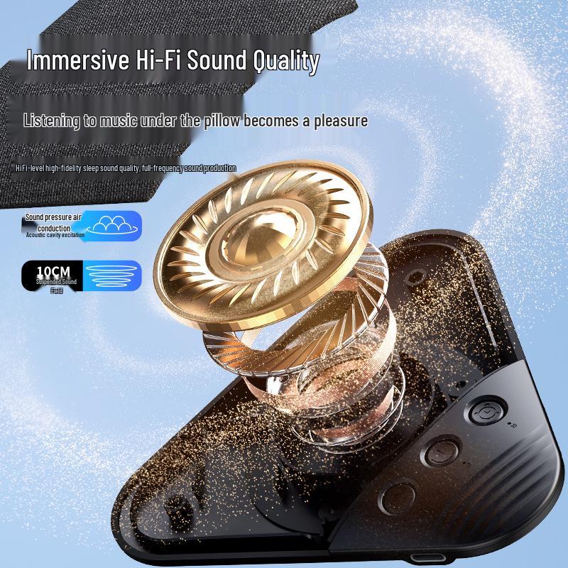 White Noise Bluetooth Pillow Speaker - Good Sound Quality Bedside Sleep Speaker