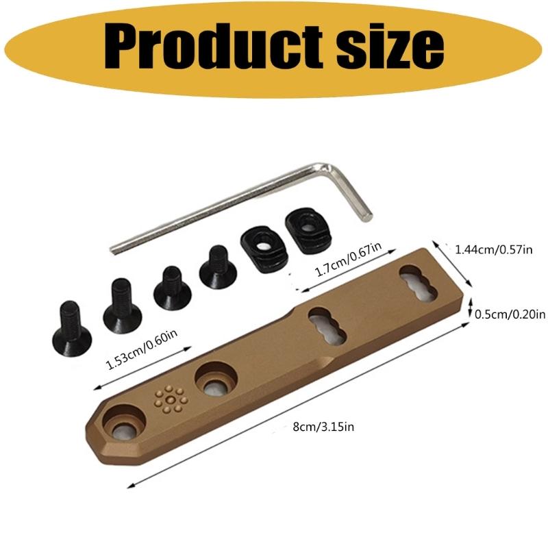 Aluminum Flashlights Mounting Plate for M300 M600, Vertical Configuration with Multiple Openings for Outdoor Equipment Systems
