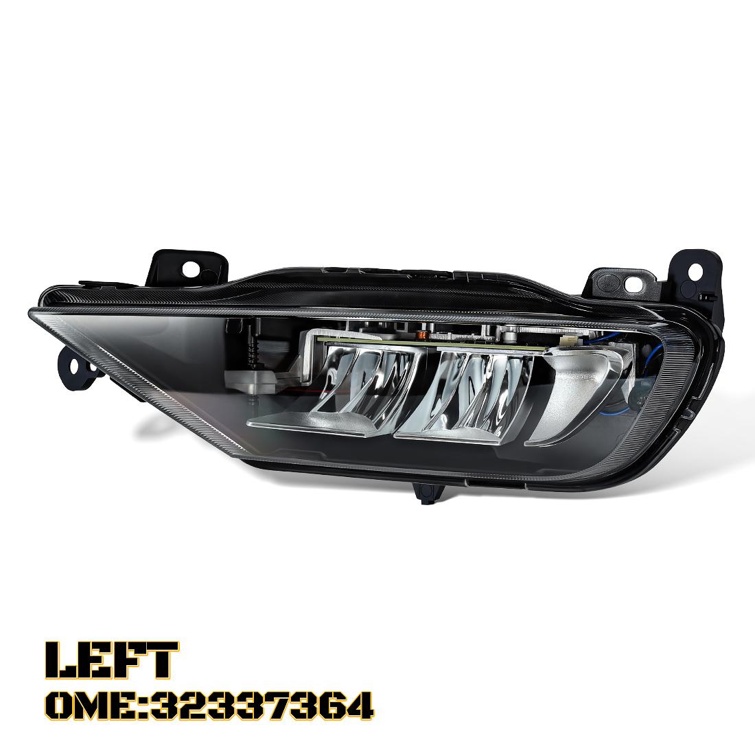

Frameless Fog Lamp For Volvo XC60 XC90 S90 V90 2018-2025 Daytime Running Light LED Front Fog Driving Light 32337364 32337365 12V Only 1 Left