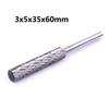 High Speed Steel Rotary Burr Cutter for Root Tone Carving and
