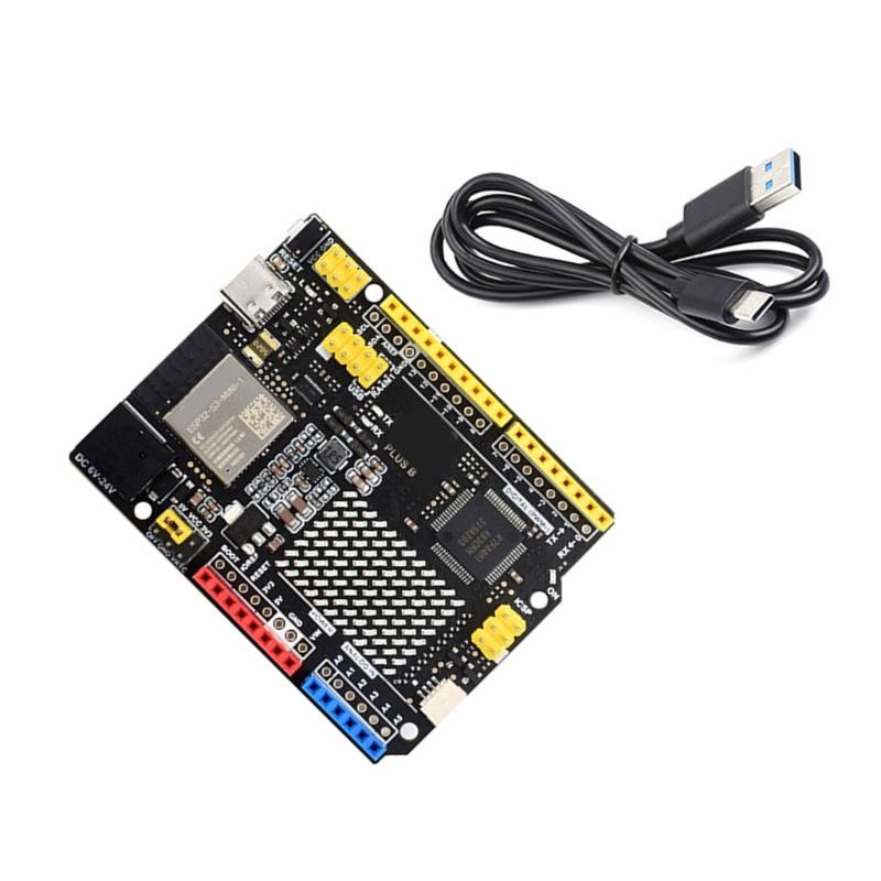 R7FA4 Plus B Development Board Equipped with ESP32-S3FN8 Onboard 12x8 LED Base On R7FA4M1AB3CFM Expansion Board