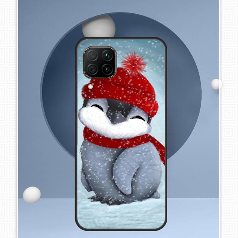 Penguin For Huawei Nova 12s 12i 11i 8i Y91 Y60 Y70 Y72 Y90 Y61 9 10 SE P20 P40 Lite P30 P60 Pro Case