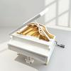 3.74in Grand Piano Music Box Hand-Cranked Mechanism Mini Piano Music Box  Home Decor