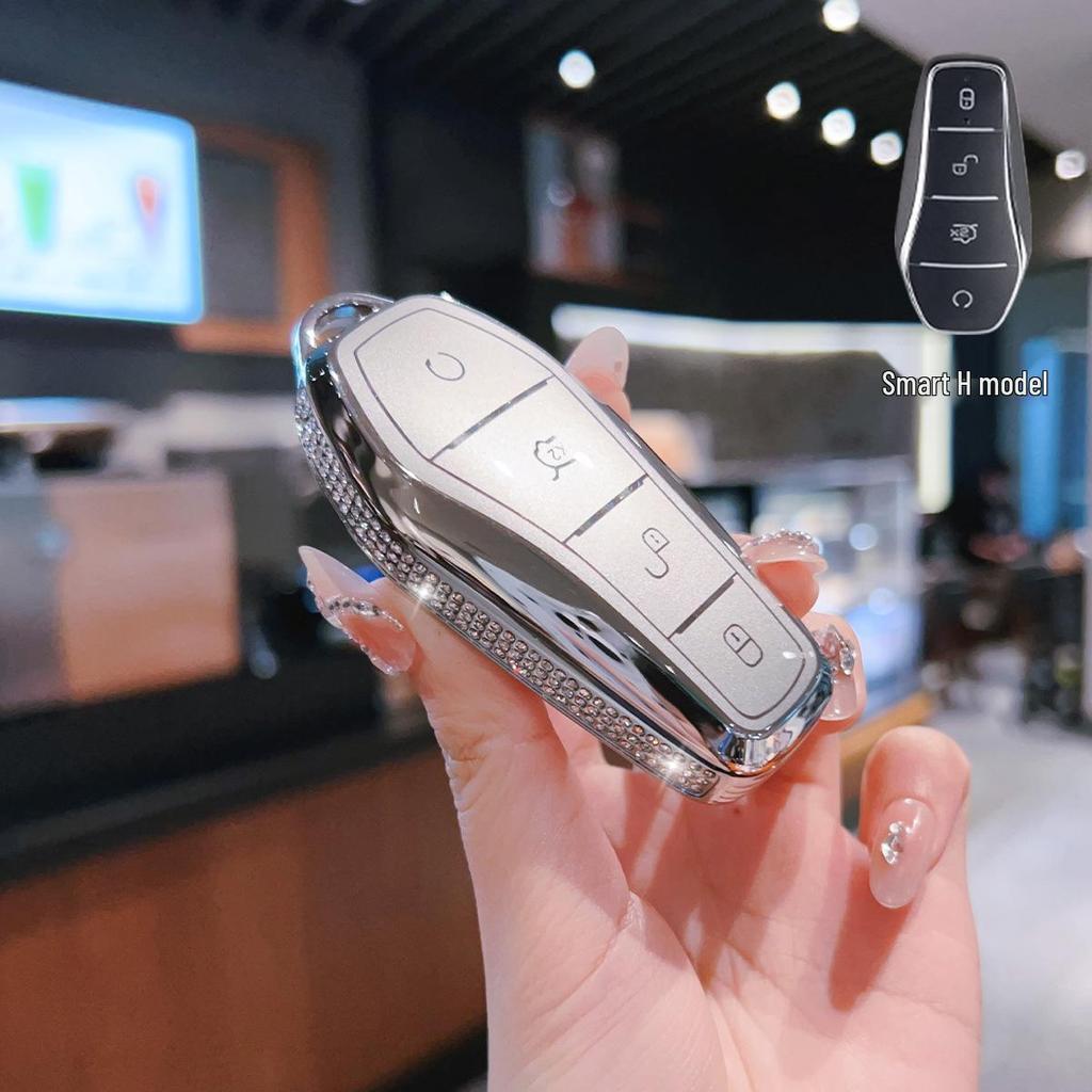 BYD Dolphin Key Cover, Han Song Plus, Tang DMMI, Qin Pro, Yuan E2 Women's Car Key Bag, MX