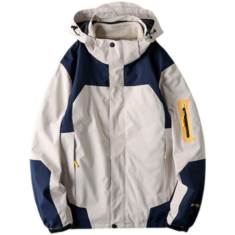 Three-in-One Foreign Trade Export Order Soft Shell Jacket