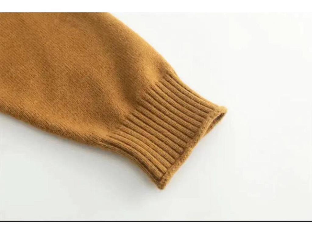 Men's 2025 Stand Collar Knit Cardigan Sweater - Casual, Loose Fit, Trendy Outerwear for Spring, Autumn, and Winter.