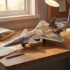 Fighter Jet Model Kit Quick Assembly DIY Aircraft for Boys, Kids