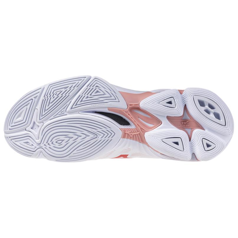 Mizuno Wave Lightning Pro Volleyball Shoes Women sneaker White Red V1GC266073