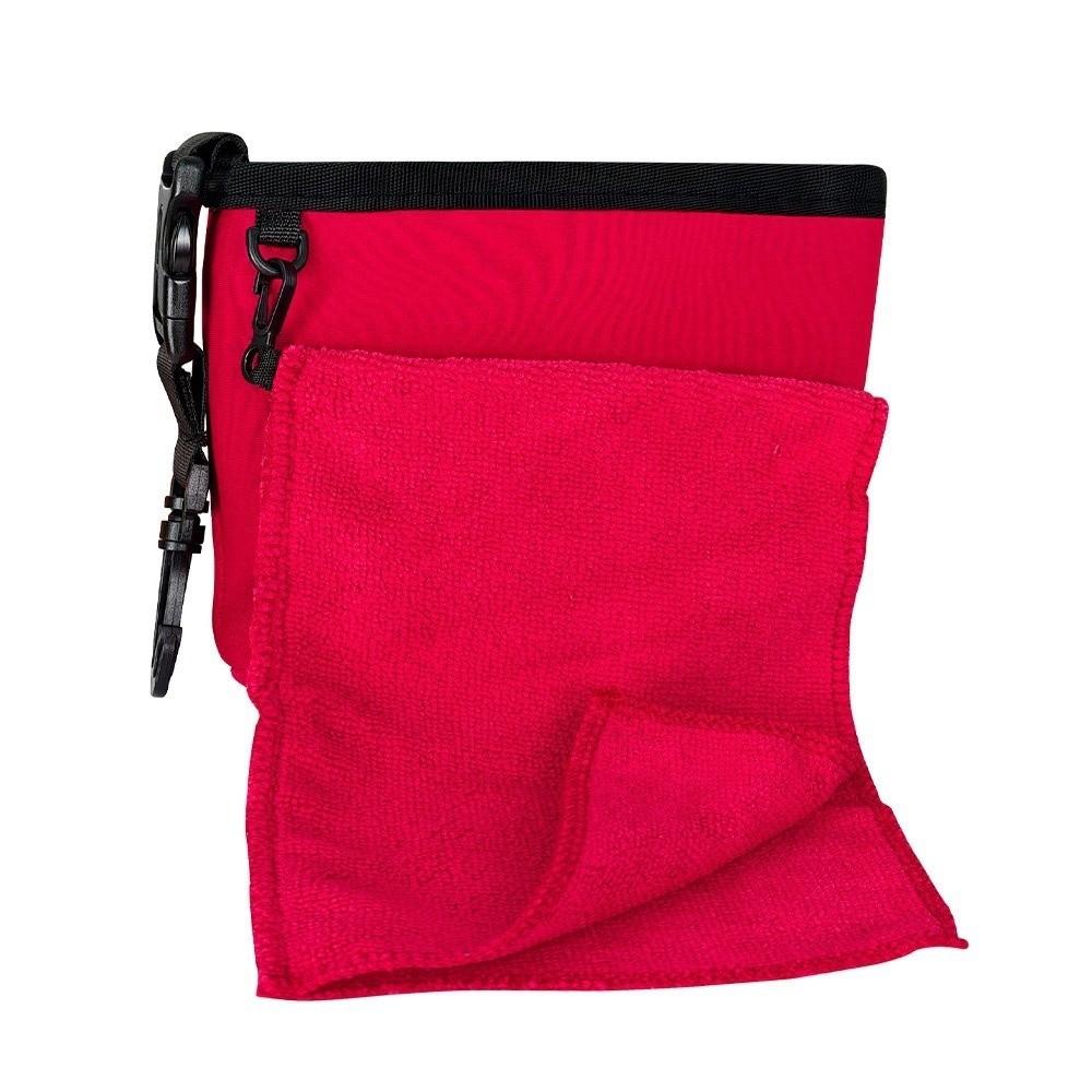 Portable Golf Cleaning Bag Washable Golf Ball Wash Bag  Golf Club Bag Accessories