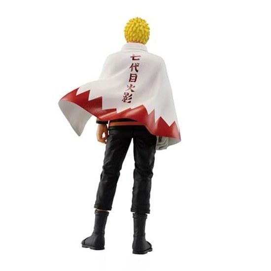 NARUTO Figure Uzumaki 7th Hokage ver. 72 series - Shinobi World Sculpture Size approximately 24cm