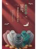Fabric Multicolor Tapered Neck Jewelry Display Stand
