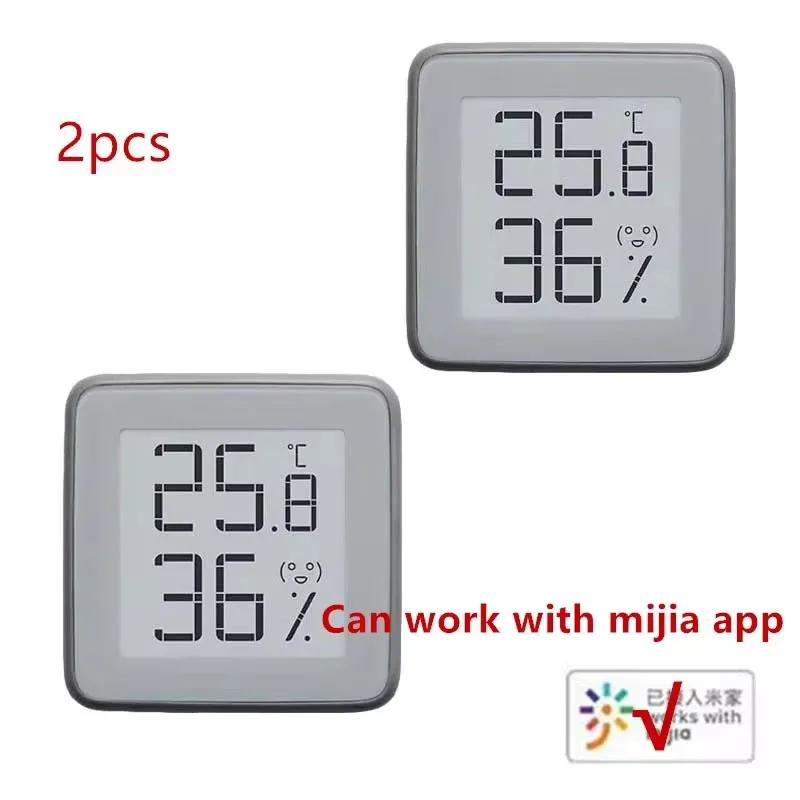 Intelligent Bluetooth Thermometer E-Ink Screen BT2.0 Hygrometer Can Be Used with MIJIA App Home Gadget Smart Linkage
