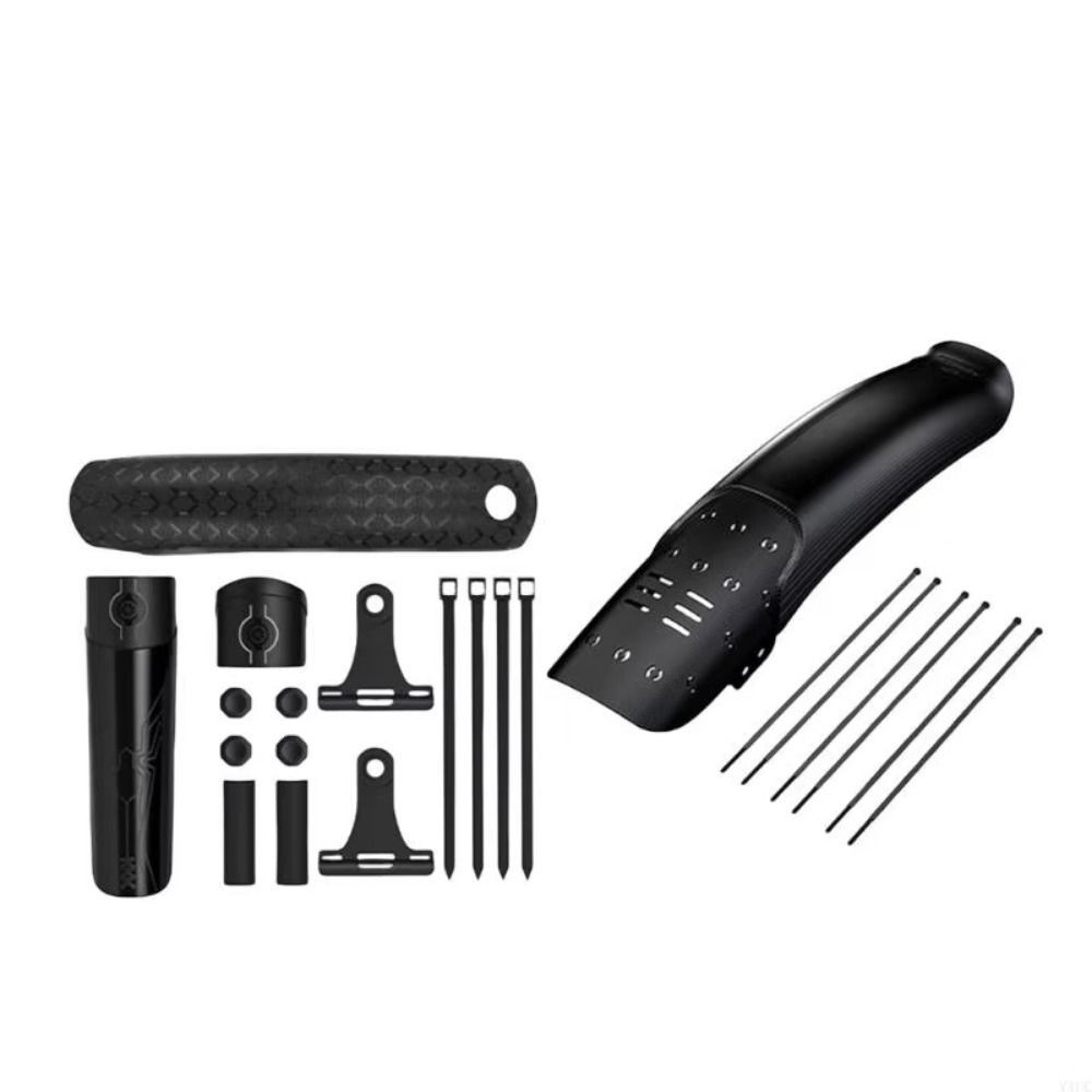 Lightweight Bike Hard Shell Mudguard PVC MTB Bicyele Fender Bike Front Rear Mudguard Bicycle Parts