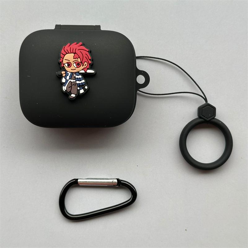 Applicable to real me Realme Buds Air8 wireless bluetooth headset case 1pro three-dimensional cartoon soft case