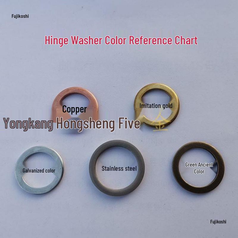 Stainless Steel Anti-theft Door Hinge Shim and Non-standard Flat Washer.