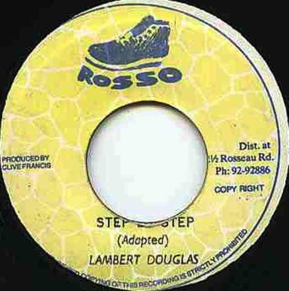 

7-дюймовая пластинка LAMBERT DOUGLAS Step By Step NONE Rosso Jamaica Reggae Ska Dub Б/у