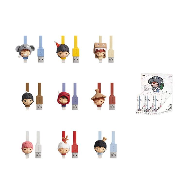 New POP MART HIRONO ONO Mute Drama Collection, Cable Type C Mystery Boxes Single Blind Box/whole Box 9 Pcs 1230605016