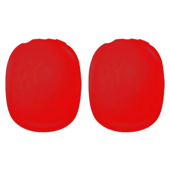 

Практичный чехол для гарнитуры, устойчивый к падениям, силиконовый, беспроводные Bluetooth-совместимые наушники, защитный чехол для Airpods max красный