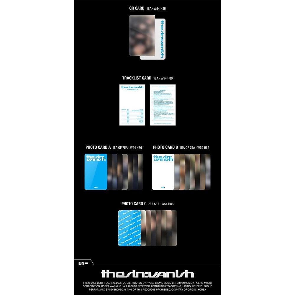 [pre-order] ENHYPEN 7th Mini Album - THE SIN : VANISH (Weverse Albums Ver.)