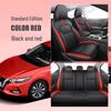 Sylphy 5-Seater Leather Seat Cover: All-Season Full Surround Cushion