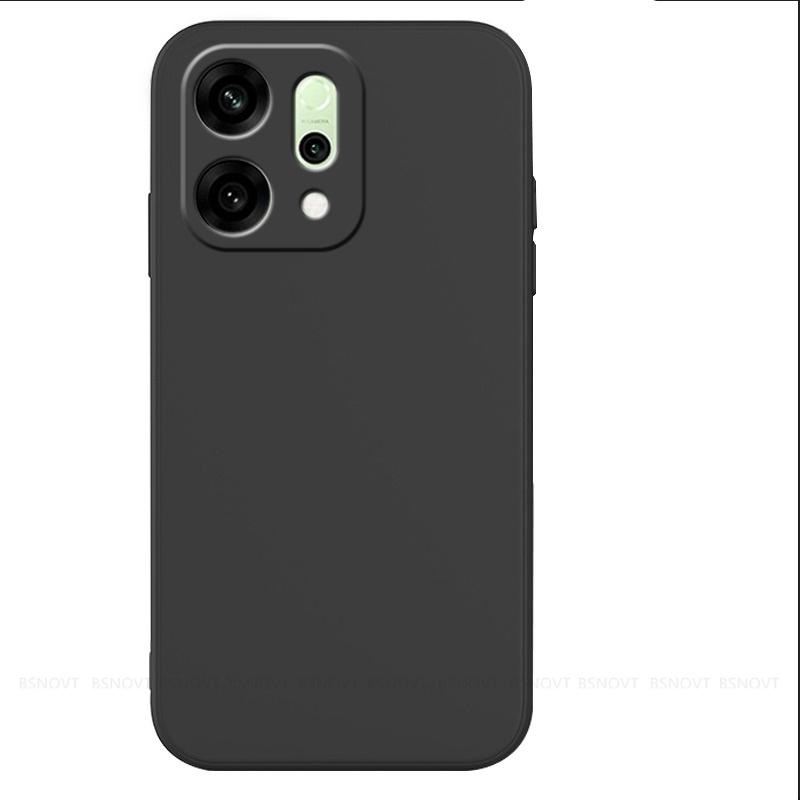 For Reno 14 Case Cover OPPO Reno 14 Pro Capas New Shockproof Phone Bumper Back Soft TPU Original Liquid Silicone Fundas Reno 14