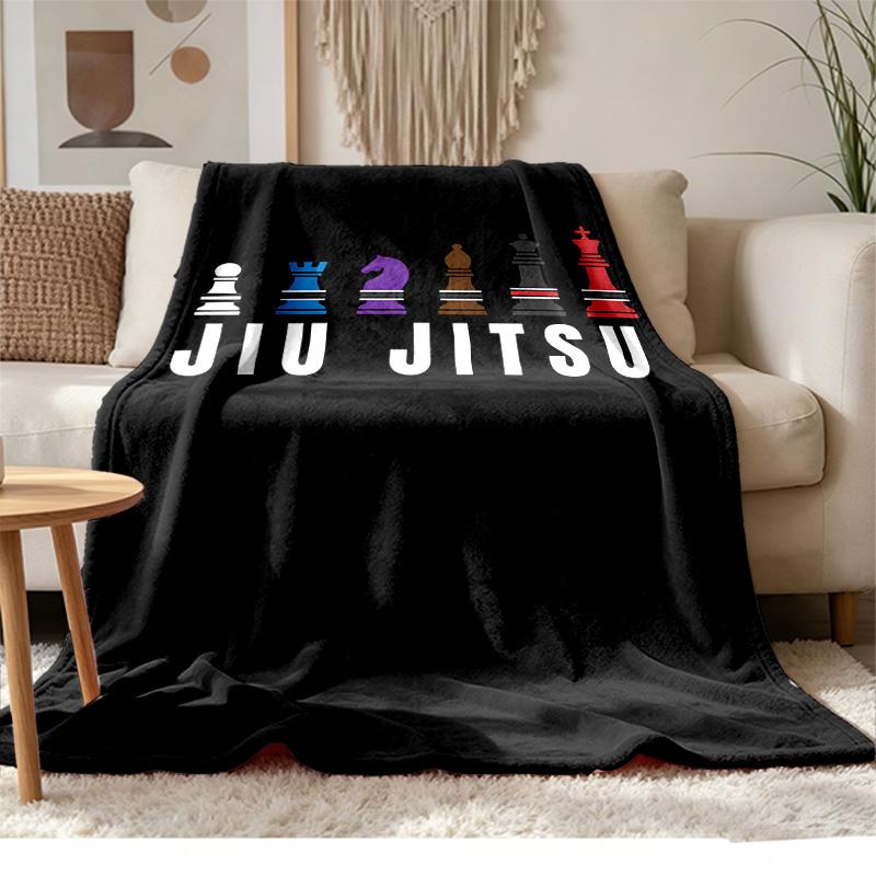 Jiu Jitsu A Soft and Comfortable Flannel Suitable for Sofas Living Rooms Outdoor Camping Travel and Also Makes a Great Anniversary Gif