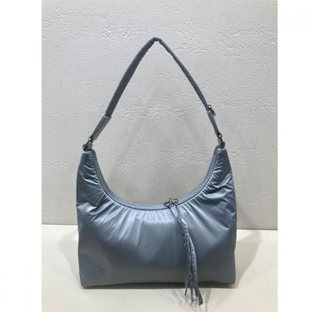 

New Balance Glossy Tassel Mini Hobo Bag Nbgcfsw106 Silver (91)SILVER/free
